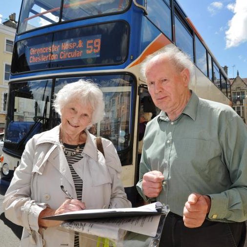 Community group of bus passengers, promoting and campaigning for improved public transport and traffic flow and parking in and around Cirencester.