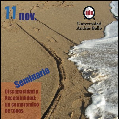 SeminarioAccesi's profile picture. ll Seminario “Discapacidad y Accesibilidad:Un compromiso de todos” a realizarse el 11 de noviembre de 2016 en Viña Del Mar, informaciones: accesibilidad@unab.cl