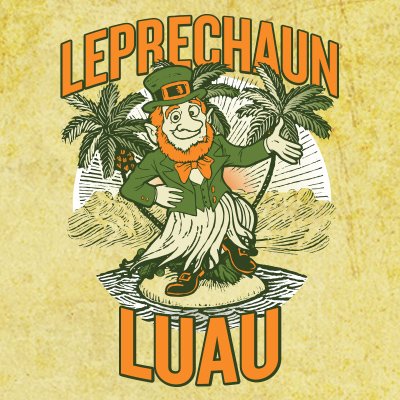No matter where you hail from, everyone’s Irish on St. Patrick’s Day!
And who doesn’t love a luau?  Put them together, and you’ve got a party like no other!