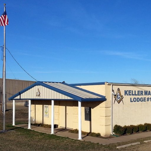 Keller Masonic Lodge #1084 A.F. & A.M located @ 424 N. Main Keller, TX 76244: Stated Meetings 1st Tuesday of each month; Dinner @ 6:30 pm; Meeting @ 7:30 pm.
