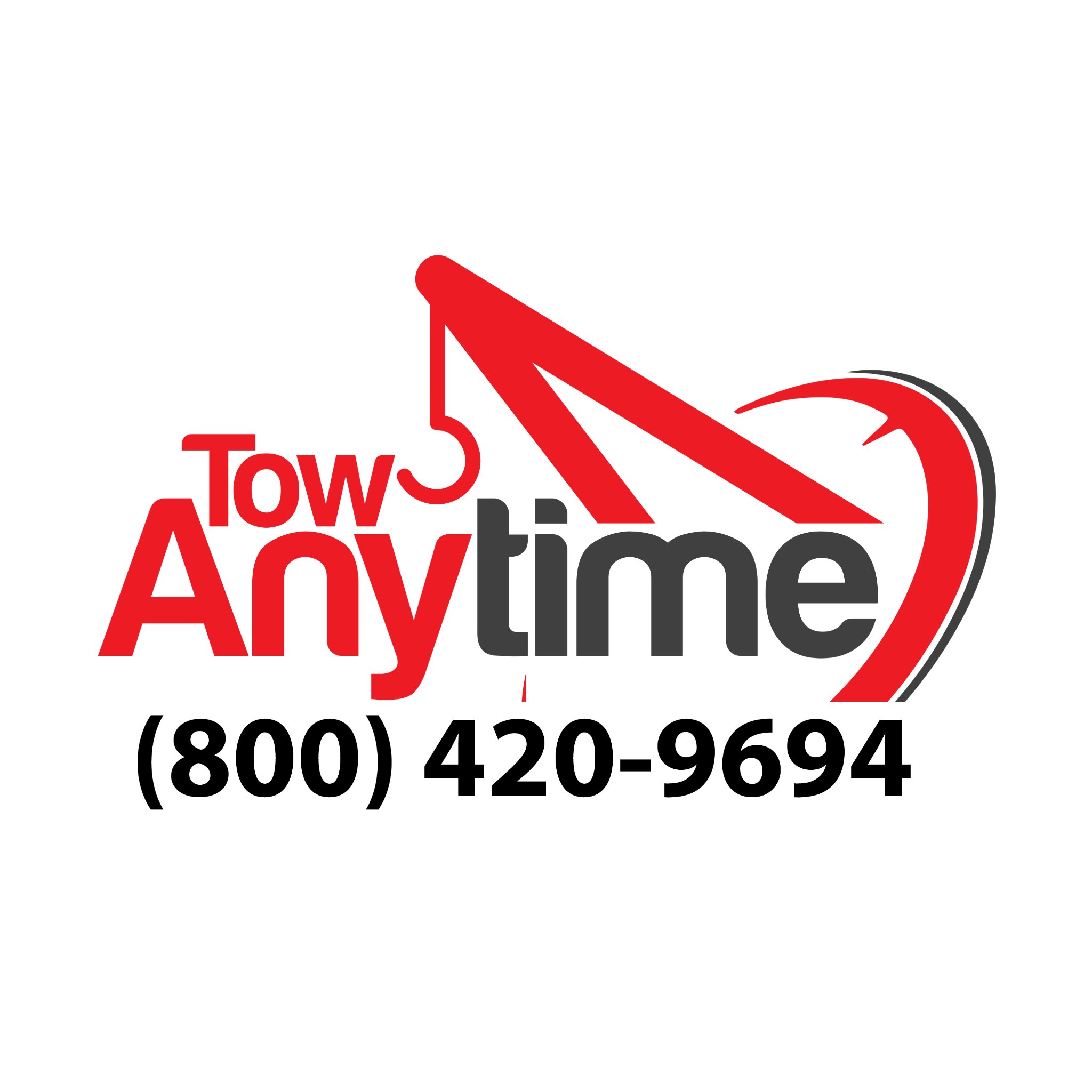 Tow Anytime is a service that uses one single phone number to dial multiple tow truck drivers in your stranded area simultaneously for FREE!