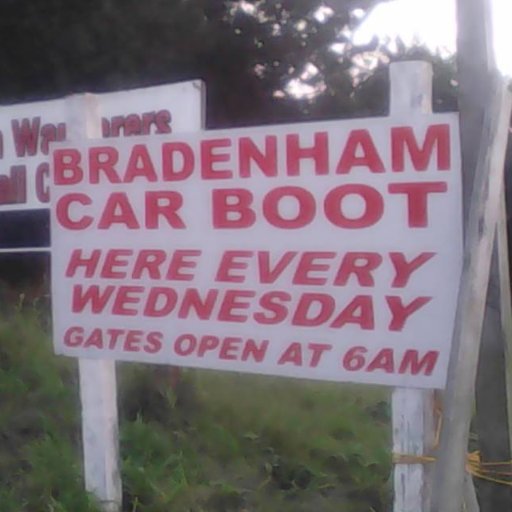 The official Twitter page for Bradenham Car Boot