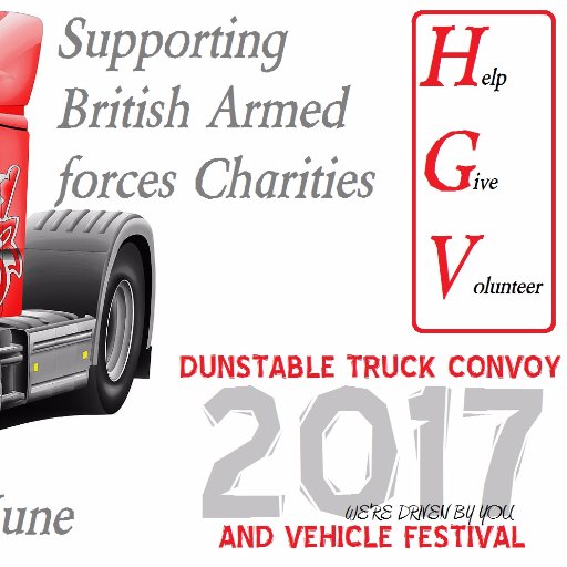 Each year the  Dunstable truck convoy and family event grows bigger than the one before .Join us today