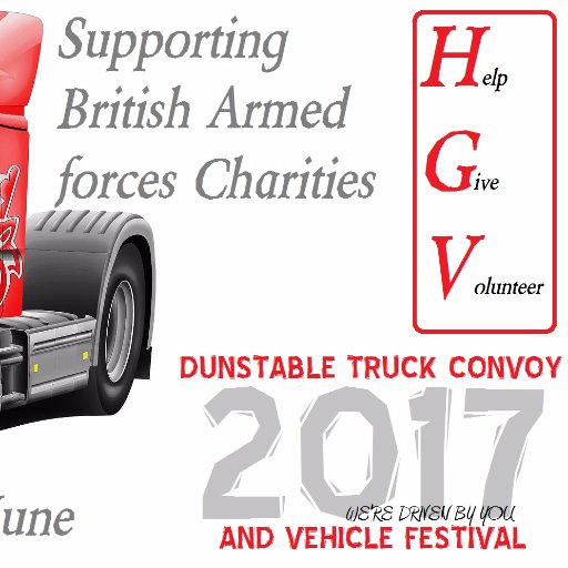 DunstableConvoy's profile picture. Each year the  Dunstable truck convoy and family event grows bigger than the one before .Join us today