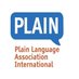 Plain Language Association International (PLAIN) (@PLAIN_Lang_Intl) Twitter profile photo