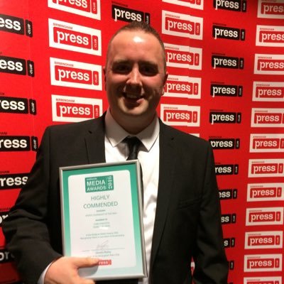 Highly commended Sports Reporter of the Year Midlands Media Awards 2016/News Reporter of the Year 2019. Like NFL? Catch our newsletter at https://t.co/ghjZkuVLWL