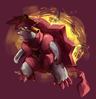 An Isolated Turtonator who enjoys Swimming in lava and eating sulfur