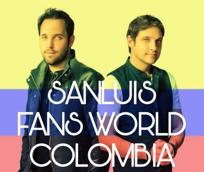 Club de Fans Oficial en Colombia Creado para apoyar a los hermanos Santiago y Luigi Castillo en @SanLuisOficial sanluisfccol@gmail.com #SeAcabo