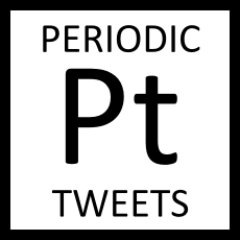 Tweeting the Periodic Table. Contact email: Pt@mathewpeet.org