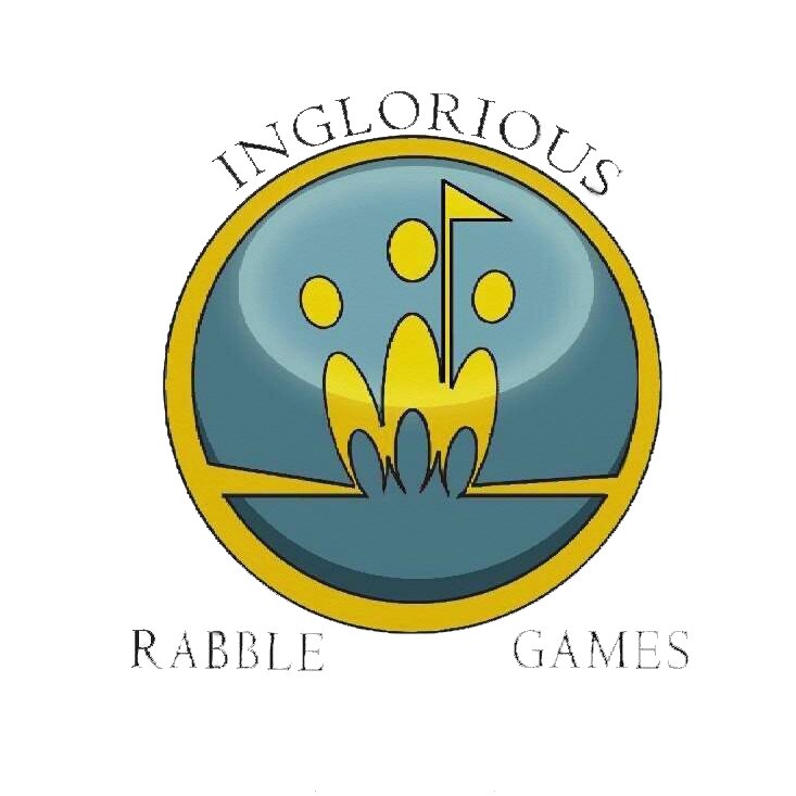 Inglorious Rabble Games is a new tabletop game company focusing on fun and playablity