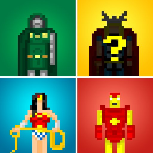 How much do you know about #comics and #tvshows? Prove it with this #pixelart challenge!