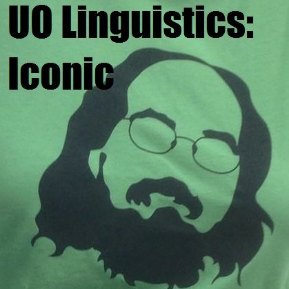 Welcome to the University of Oregon Linguistics department's Twitter account!