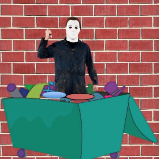 Dumpster_Mike's profile picture. I live in a dumpster and I WILL kill you