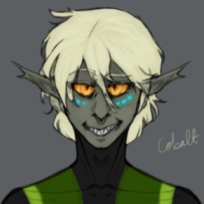 A curious creature with a strong and flexible body. Quick on his feet. His behavior is animalistic, but he is very smart. {Icon by FlightlessFeathers on DA}