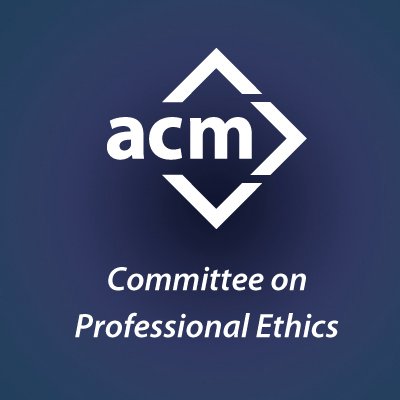 Helping promote ethics in computing & related professions. Re/twts  ≠ endorsement - intended to inspire discussion. At ACM_Ethics at mastodon dot acm dot org