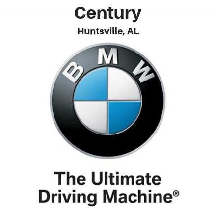 BMWHuntsville's profile picture. We are Century BMW, a dealership that is fully committed to its customers! Come see us and find out why we're the best in Alabama!