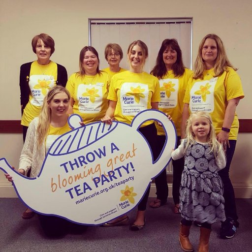 Local Marie Curie Fundraising Group. Raising awareness & funds for Marie Curie in Bradley Stoke, Little Stoke, Stoke Gifford, Stoke Lodge, Harry Stoke & beyond.