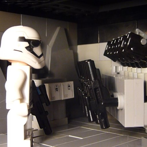 Lego Starkillerbase Base - a custom Lego creation which recreates scenes from 'Star Wars - The Force Awakens'. Exhibited at BRICK Live 2016 in Birmingham.