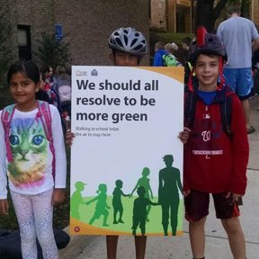 Fairfax County Public Schools Safe Routes to School encourages students to walk, bike and roll to school when and where it is safe.
