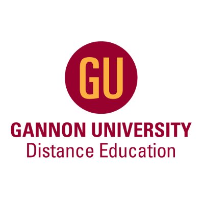 The official twitter account for Gannon University's Distance Education Department.