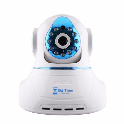 Roll over image to zoom in
Big Time Smart Cam Wifi Video Baby Monitor - Wireless Video Surveillance Camera System for Iphone
-- by Big Time Smart Cam