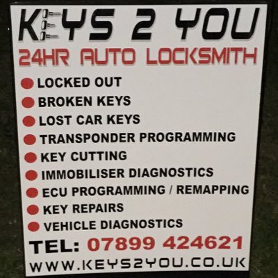 Auto locksmith based in west Berkshire covering Berkshire, Hampshire, Oxfordshire and Wiltshire.   CARS VANS HGV keys supplied and programmed even when lost!