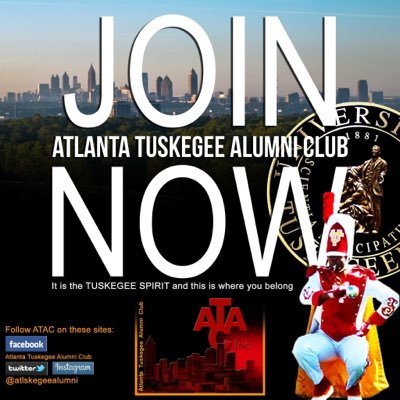 Atlanta Tuskegee Alumni Club (ATAC), established in 1948, is a member of the Tuskegee National Alumni Association. Supports Tuskegee University. #SkegeeATL