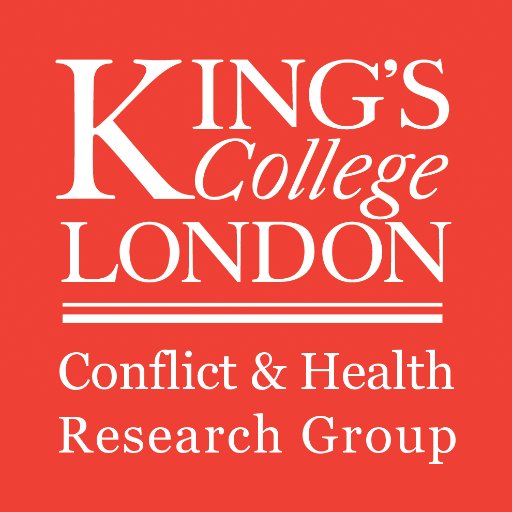 The Conflict & Health Research Group (CHRG) @KingsCollegeLon: cross-disciplinary study of global health, security, governance & conflict.