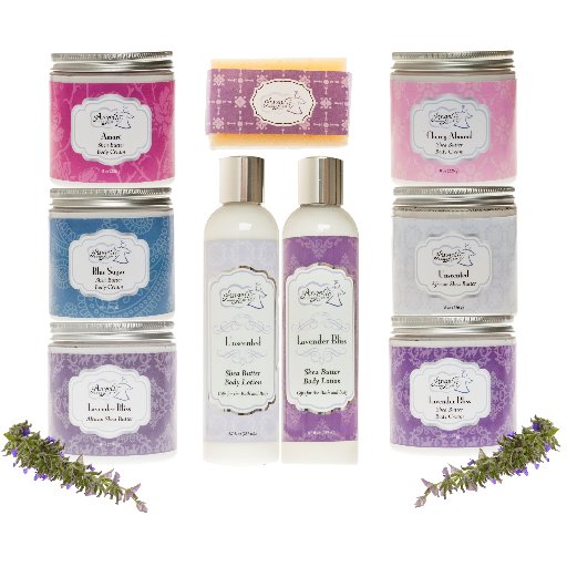 Angelic Soaps and Gifts handcrafts skin nourishing gifts for the bath, body and soul.