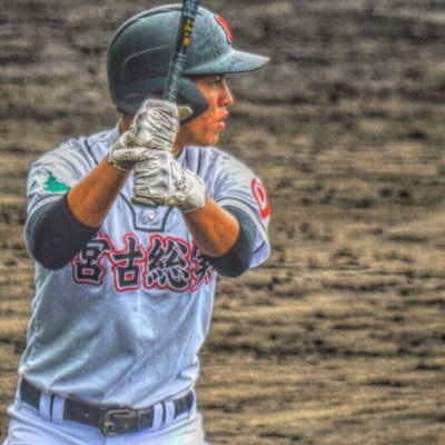 宮古総実3年生物生産科 野球部⚾️ 引退 センター#8