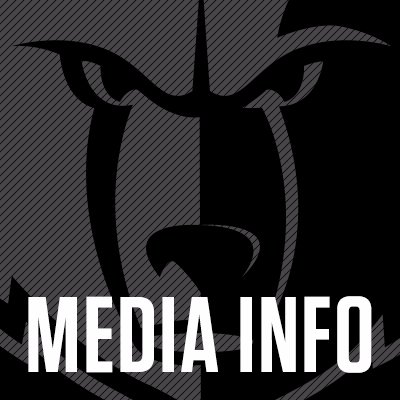 GrizzMediaInfo's profile picture. An official private twitter account, posting availability times for MEDIA ONLY. For Grizzlies news/notes, follow @GrizzliesPR.