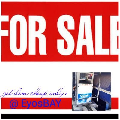 2nd hand kerosene tank,fuel pumps, generator,books,TV ALL ON Cheap SALEs!Contact for more details.
EosBAY,Life made better!