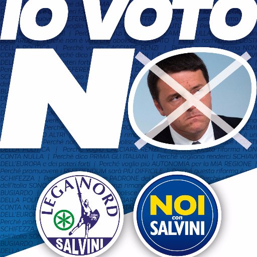 Comitato del NO alla Riforma Costituzionale di Matteo Renzi! Siamo a Parigi con @matteosalvinimi #iovotoNO