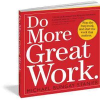 MichaelBungayStanier (@domoregreatwork) 's Twitter Profile