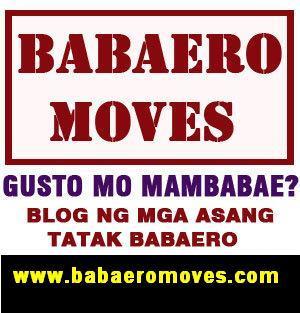 babaeromoves's profile picture. Gusto mo Mambabae?
Official Account ng mga Babaero
Babaero Moves : Blog ng mga Tatak Babaero