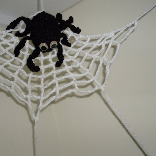 Ein Blog über meine vergangenen, gegenwärtigen und zukünftigen Häkelleien. Garantiert ohne Flusen im Sieb. Dafür mit einer Spinne im gehäkelten Netz.