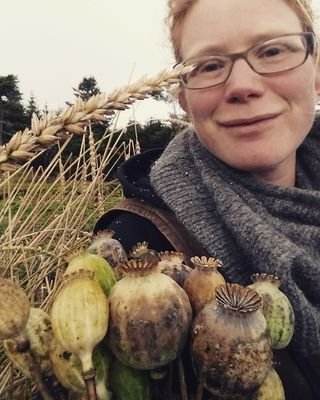 Farmer at Seed to Spoon, digging in to food + justice | She/her