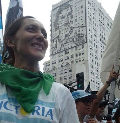 💚Militante Feminista - Vice Pta Partido de la https://t.co/QHOwtFUCyg Plata - Pcia. de Bs. As - Trabajadora Social FTS-UNLP. Secretaria de Género FPYCS. Corredora🏃