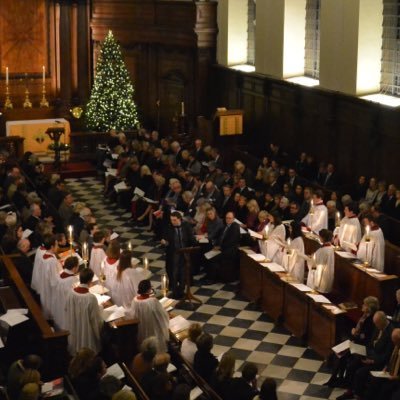 Chapel Choir of the Royal Hospital Chelsea @RHChelsea, home of the Chelsea Pensioners, directed by @will_vann