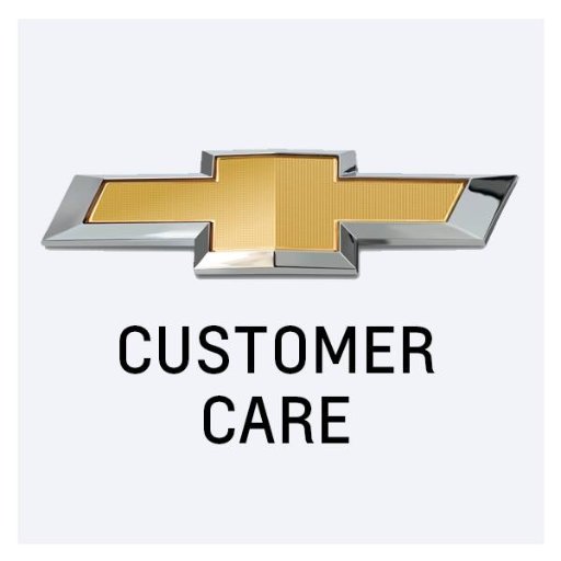 To best serve our Chevrolet customers, we will now manage all customer support through our @chevrolet account.