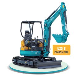 MiniExcavSojitz's profile picture. Kubota Mini Excavator offers the best performance for both dig-in and in construction  sites with its high boom swing and zero-tail swing features.