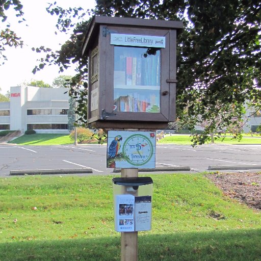 We are a Little Free Library promoting Literacy in Indianapolis! Located at Kiwanis Intl. It's a Take a Book, Return a Book Gathering Place!! #Naptownbooks