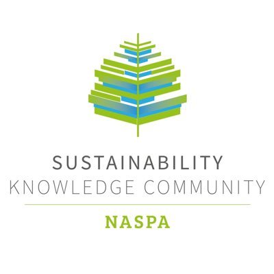 NASPA_SKC's profile picture. This is the official Twitter account for the NASPA Sustainability Knowledge Community.