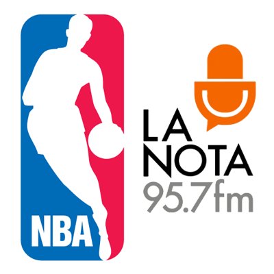 Transmisión radial de la NBA para la República Dominicana, por La Nota 95.7 FM.