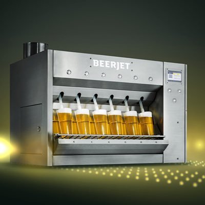 Beerjet is the Revolution in Highspeed Pouring Systems. 6 Beers in 7 Seconds.