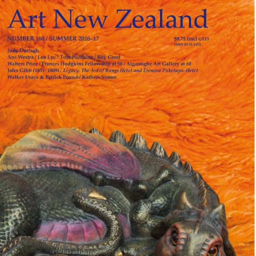 NZ's premier visual arts magazine