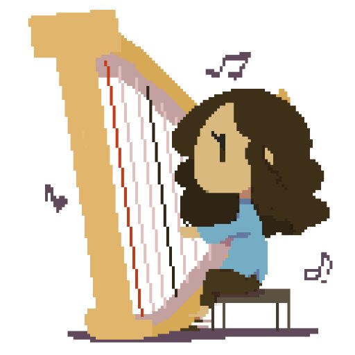 ✨ VGM, anime, Ghibli on harp | 🎙️ remote session harpist | 🌈 LGBTQIA+ |  🧠 Bioengineering PhD + public health advocate | 日本語OK、ハーフ🇯🇵🇺🇸