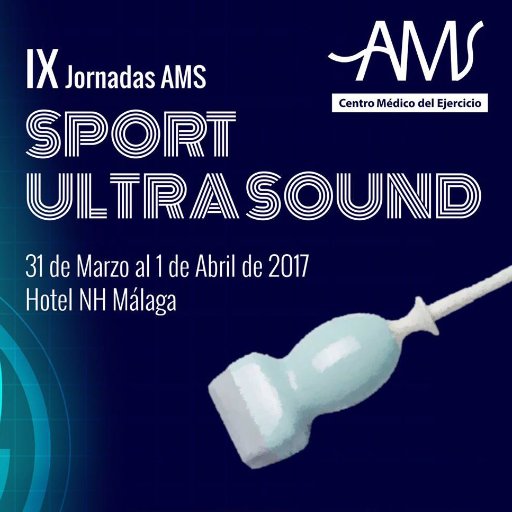 Cuenta oficial de las IX Jornadas #SportUltrasound. Te atendemos en la cuenta @AMSFISIOTERAPIA.