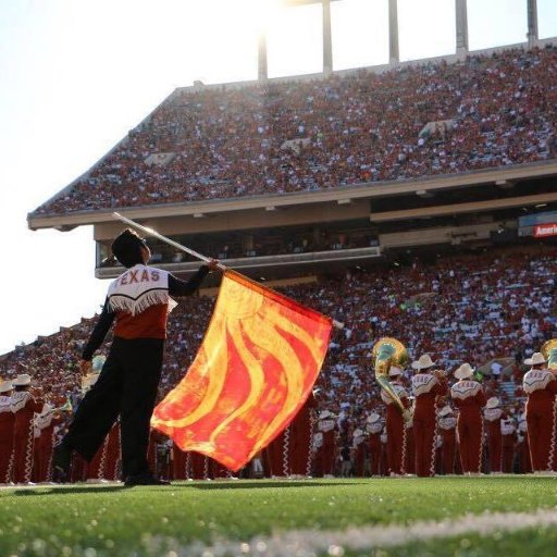 The University of Texas Longhorn Band Color Guard