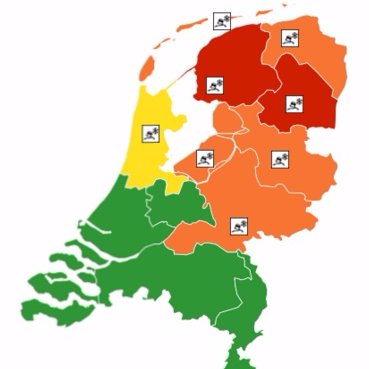 KNMI Weerwaarschuwingen